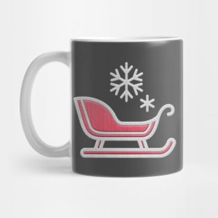 Cute Sled Mug